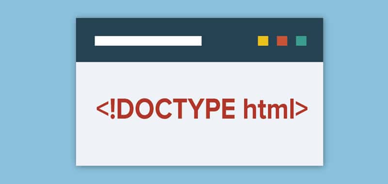 DOCTYPE HTML5 Definición de Tipo de Documento ¿Qué es? | Aprender HTML | Al diseñar una página Web, se indica con un código denominado DOCTYPE html (Document Type Definition DTD), que se sitúa al inicio del documento HTML