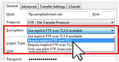 Cifrado TLS para FTP