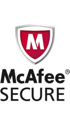 Este sitio ha obtenido el certificado McAfee SECURE
