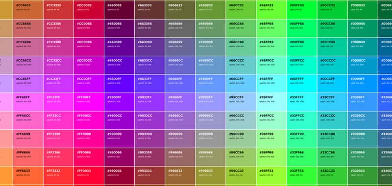 hexadecimal colors