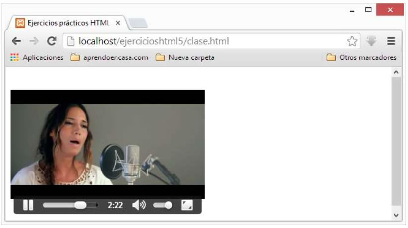 Embedding video in web page