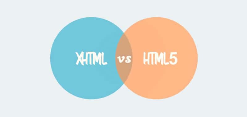 Diferencia y evolución de las versiones HTML, XHTML y HTML5