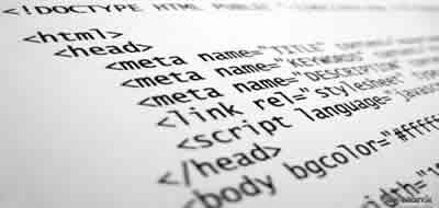 Código HTML de color para fondo y texto en página Web