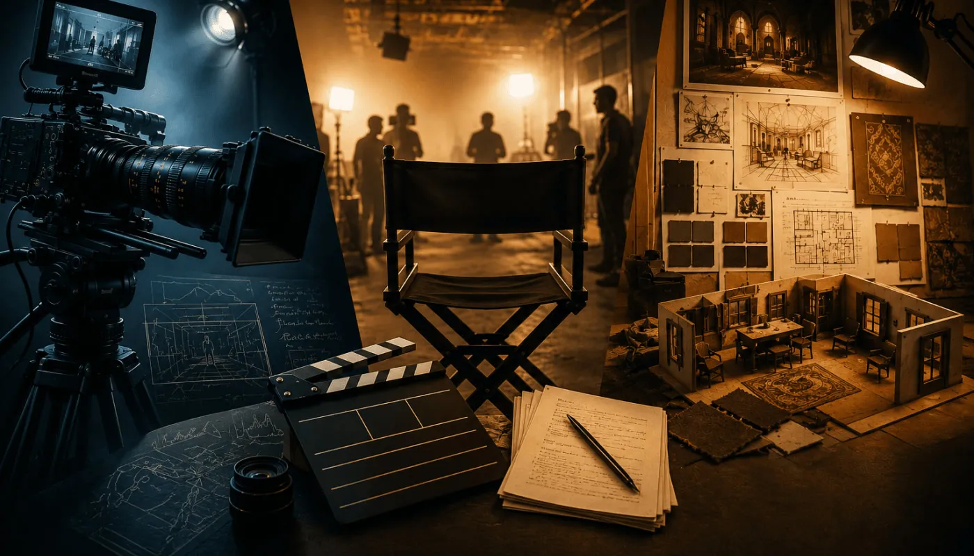 El diseño de producción en el Cine: Reconstruyendo el pasado - Descubre cómo la dirección de arte, el vestuario y la paleta de color recrean épocas históricas en el cine sin recurrir a manuales de historia