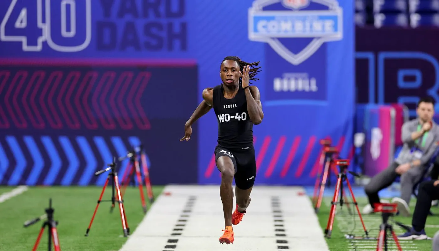 Do NFL Combine 40 Times Predict Draft Success? | Draft Data Analysis - Explore a decade of NFL Combine data to see why 40-yard dash times rarely predict First-Round draft success or long-term NFL careers