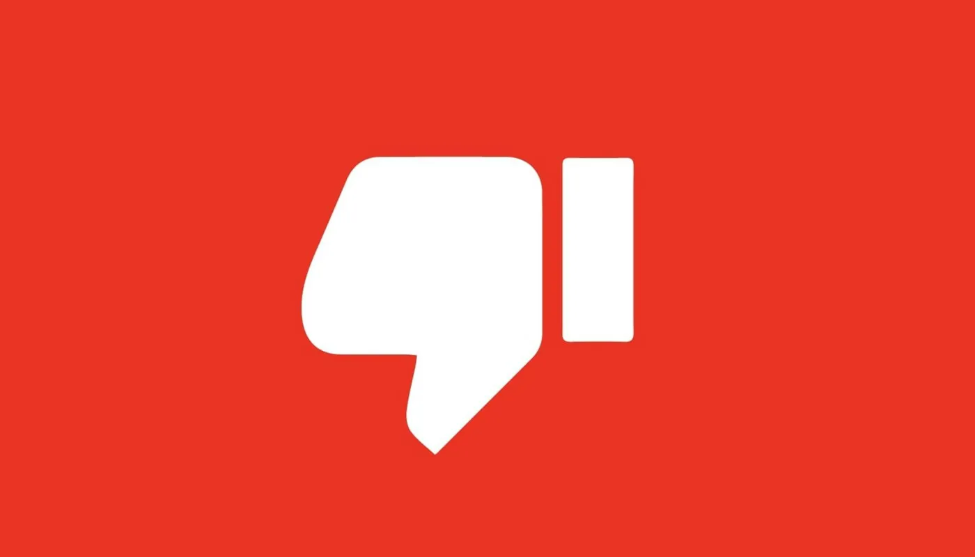 YouTube oculta el contador de dislike en todos los videos