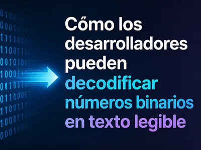 Cómo decodificar números binarios en texto legible: Guía paso a paso Cómo decodificar números binarios en texto legible: Guía paso a paso