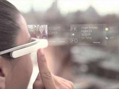 Google prueba públicamente sus gafas con realidad aumentada