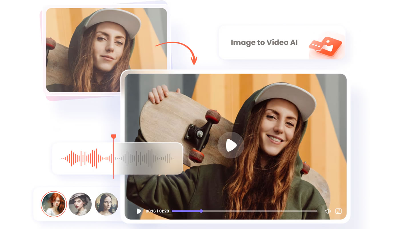 Cómo dar movimiento a una imagen: convertir imagen a video con IA - Transforma tus imágenes estáticas en videos dinámicos con inteligencia artificial. Descubre cómo darle vida a tus fotos y convertirlas en clips asombrosos en pocos pasos
